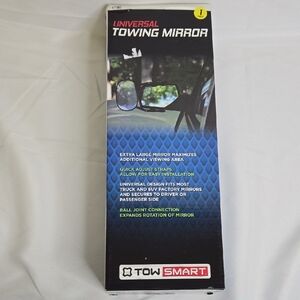 Tow Smart Universal Towing Mirror, Open Box-New